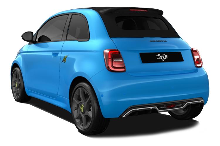 ABARTH 500 Rear View