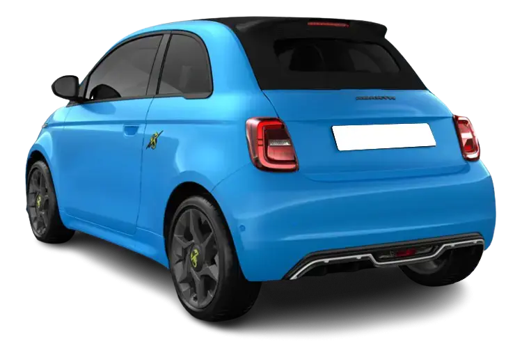 ABARTH 500 Rear View