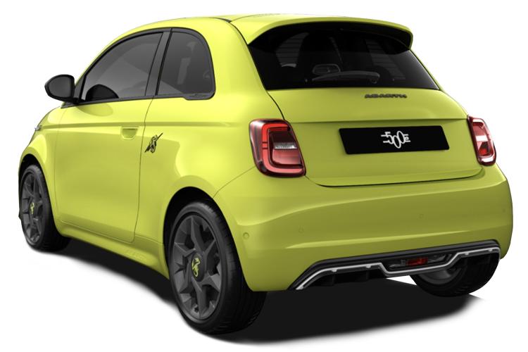 ABARTH 500 Rear View