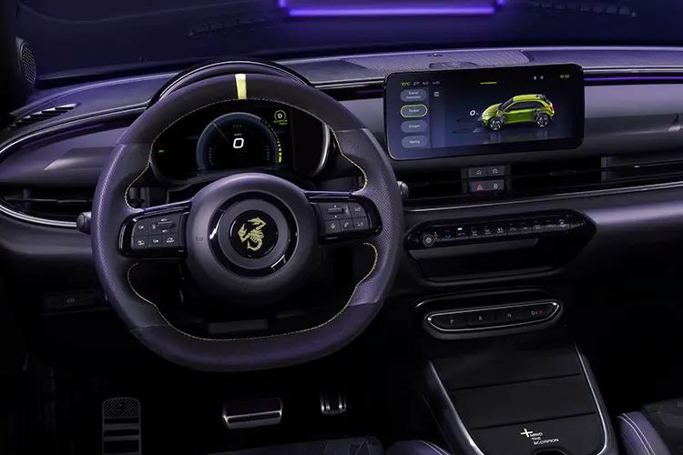 ABARTH 600 Dashboard View
