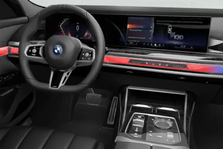 BMW I7 Dashboard View