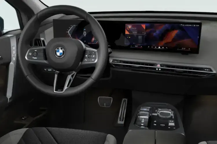 BMW iX Dashboard View