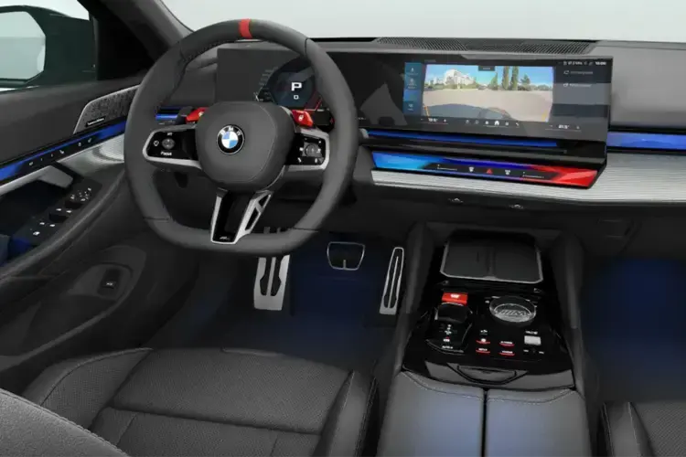 BMW M5 Dashboard View