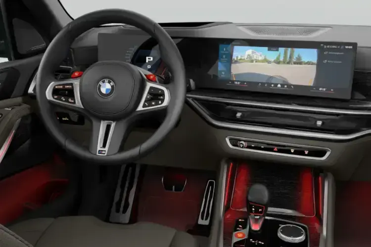 BMW X5 M Dashboard View
