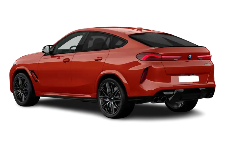 BMW X6 M Rear View