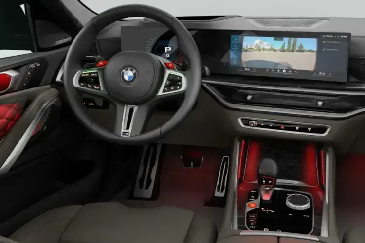 BMW X6 M Dashboard View