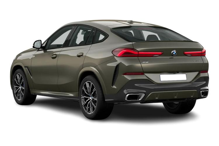 BMW X6 Rear View