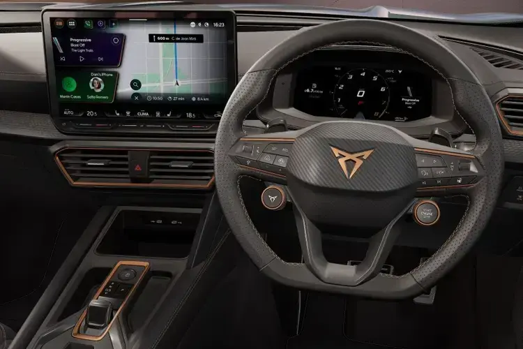 CUPRA FORMENTOR Dashboard View