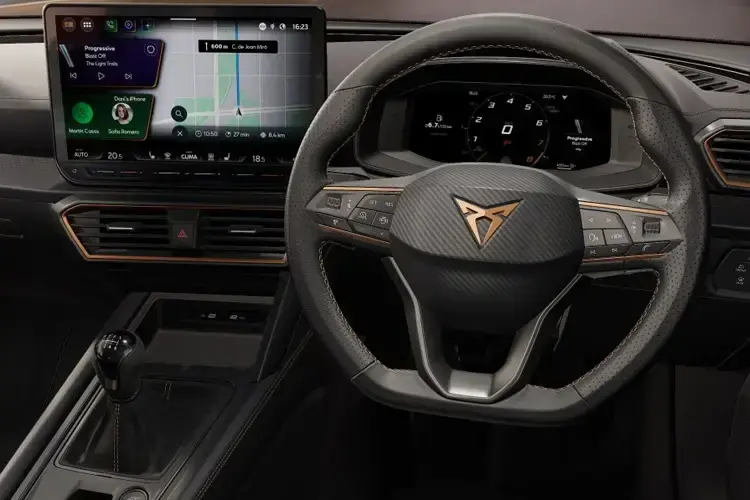 CUPRA LEON Dashboard View
