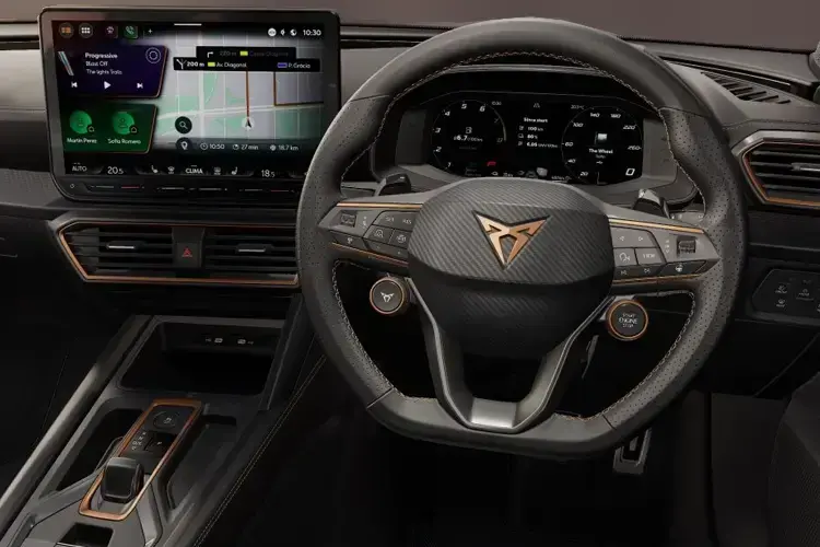 CUPRA LEON Dashboard View