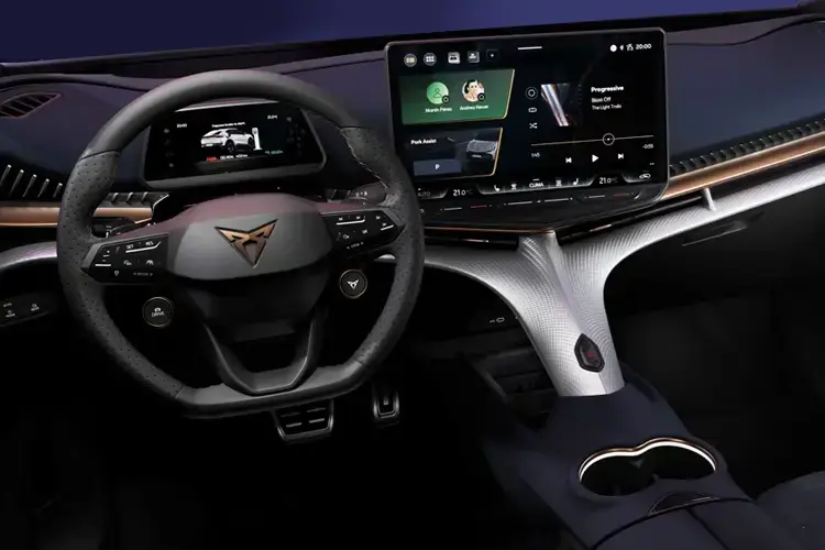 CUPRA TAVASCAN Dashboard View