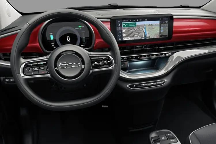 FIAT 500 Dashboard View