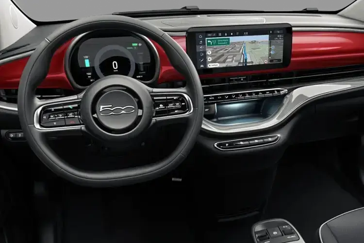 FIAT 500 Dashboard View