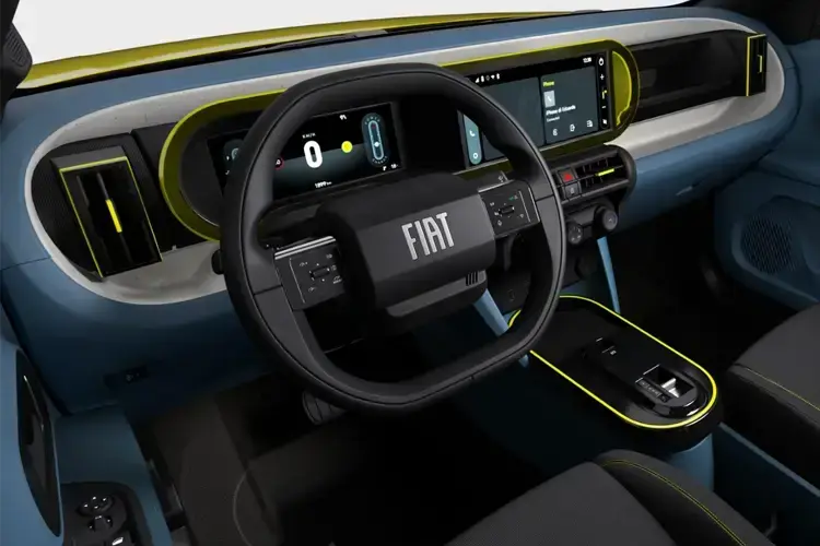 FIAT GRANDE PANDA Dashboard View