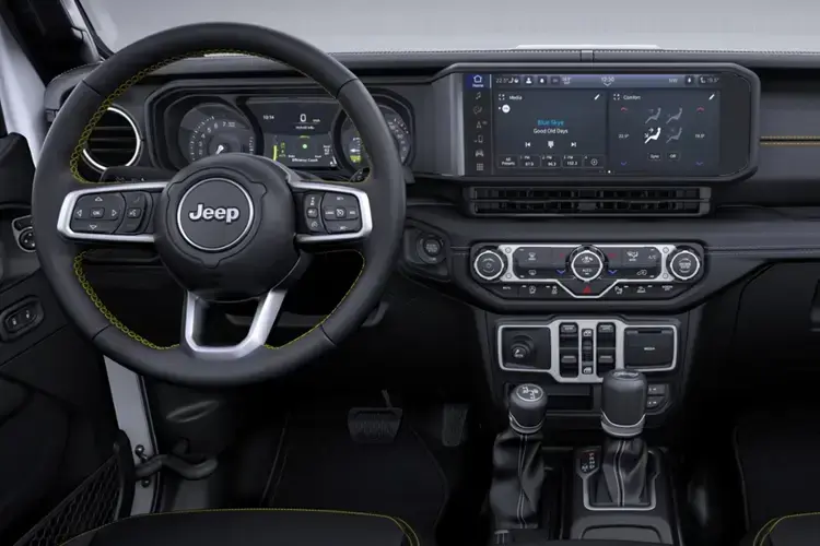 JEEP WRANGLER Dashboard View