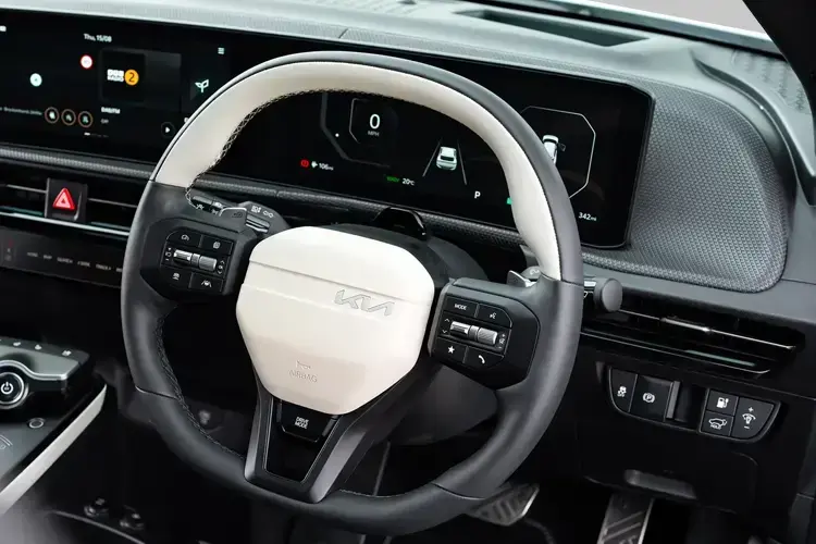 KIA EV6 Dashboard View
