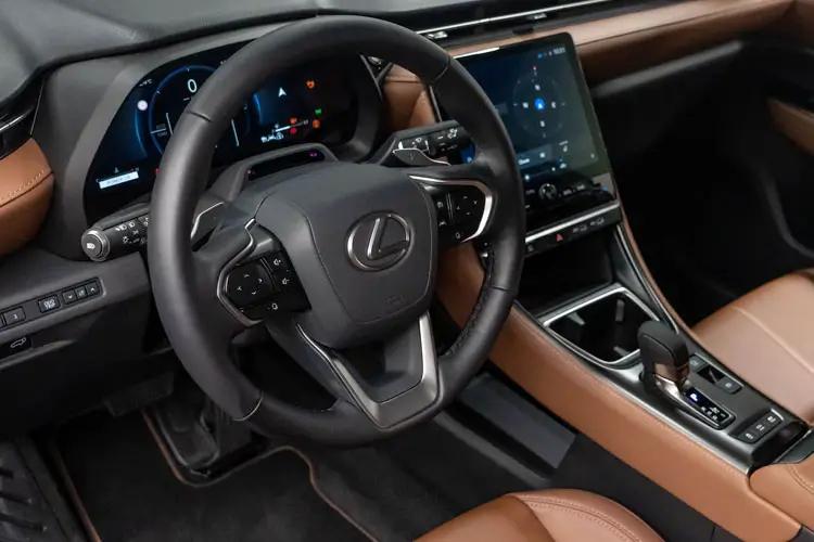 LEXUS LBX Dashboard View