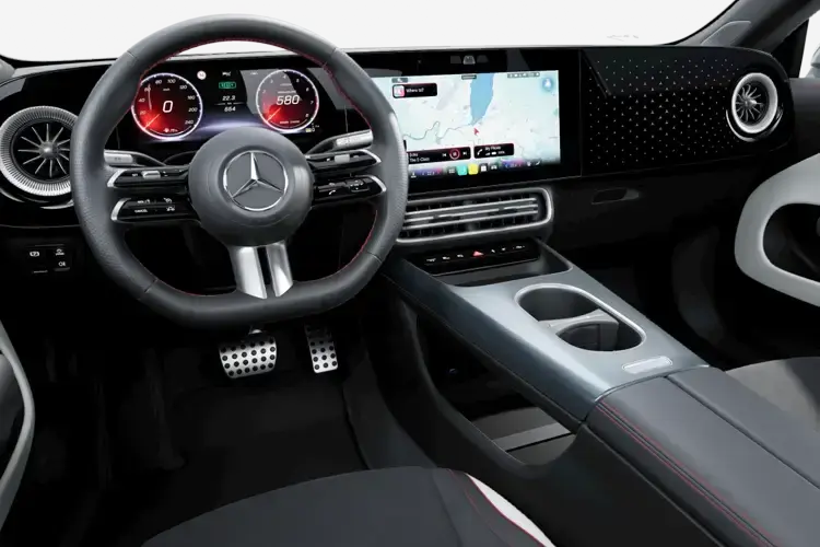 MERCEDES CLA Dashboard View