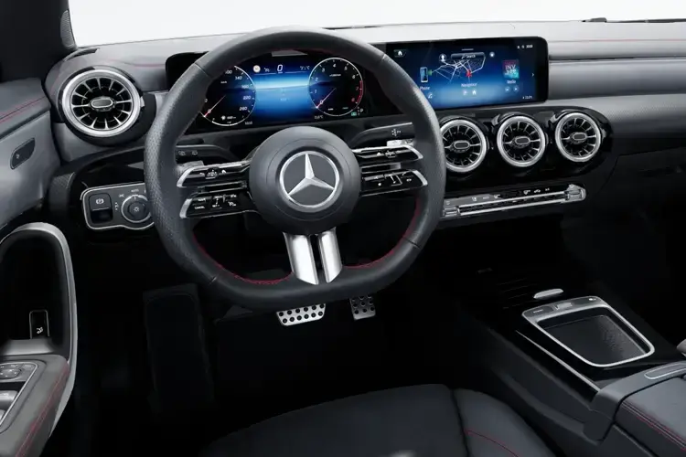 MERCEDES CLA Dashboard View
