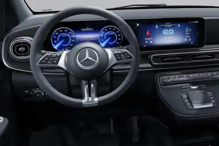 MERCEDES EQV Dashboard View
