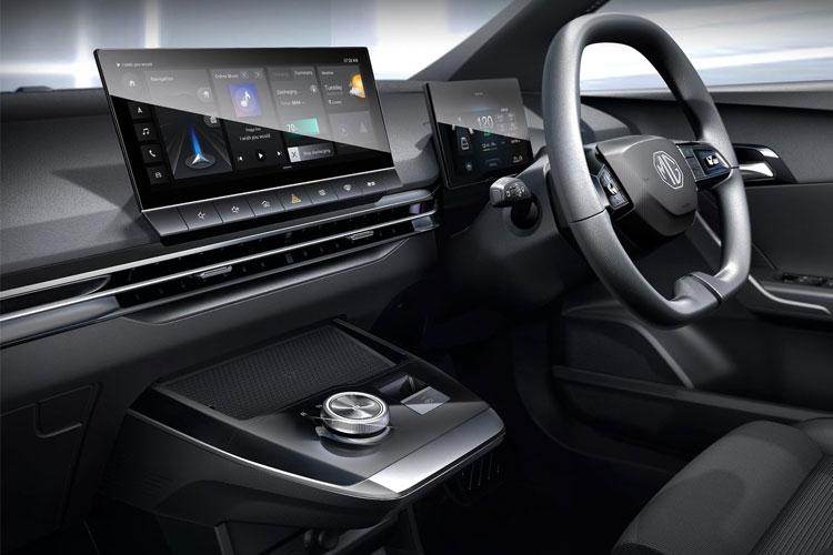 MG MG4 Dashboard View