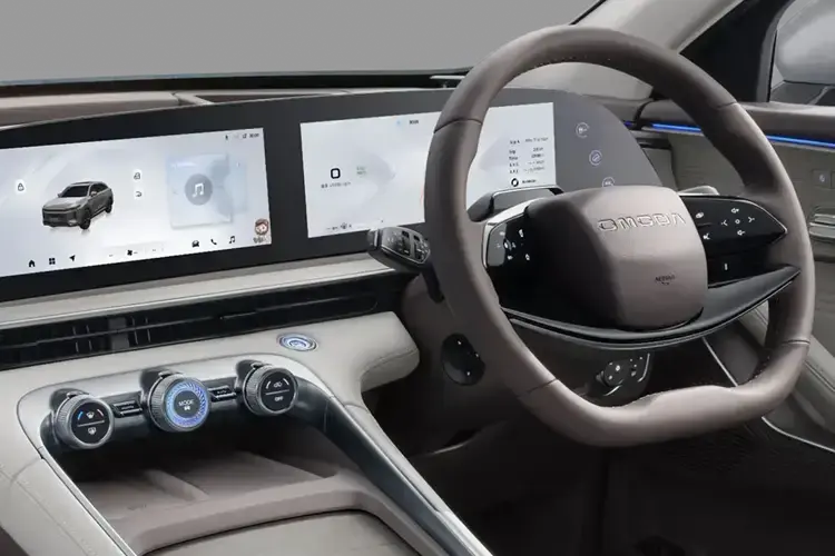 OMODA 9 Dashboard View