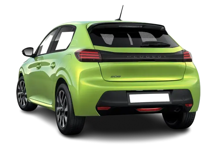 PEUGEOT 208 Rear View