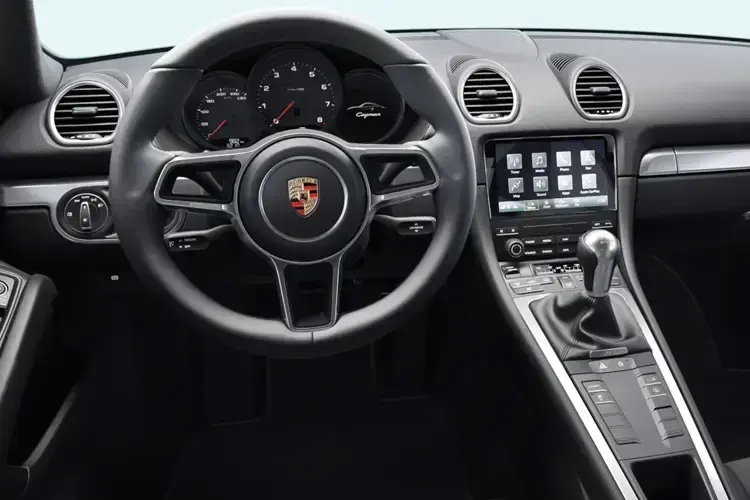 PORSCHE CAYMAN Dashboard View