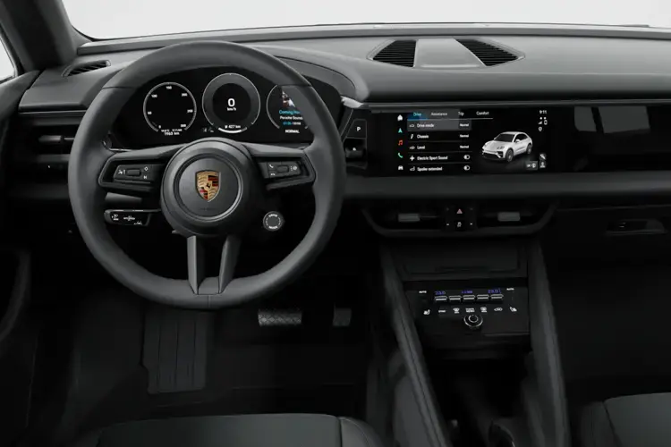 PORSCHE MACAN ELECTRIC ESTATE Dashboard View