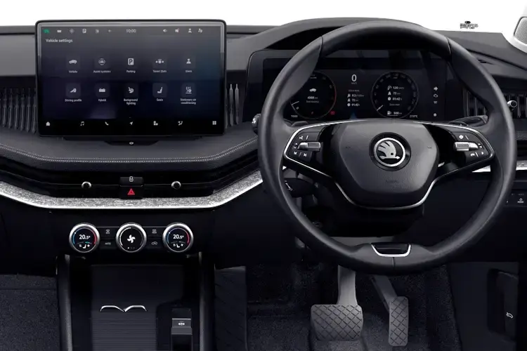 SKODA SUPERB Dashboard View