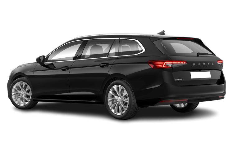 SKODA SUPERB Rear View