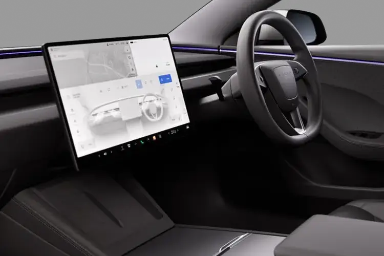 TESLA MODEL 3 Dashboard View