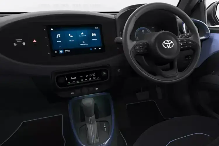 TOYOTA AYGO X Dashboard View