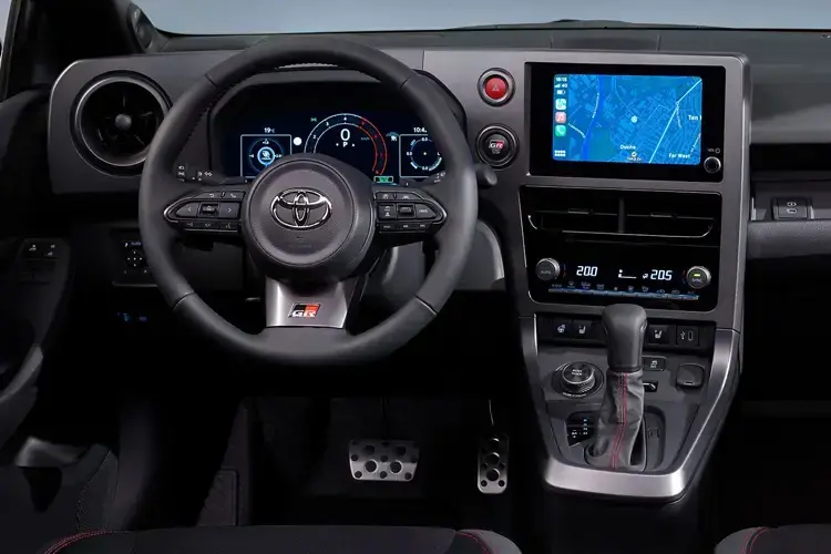TOYOTA GR YARIS Dashboard View