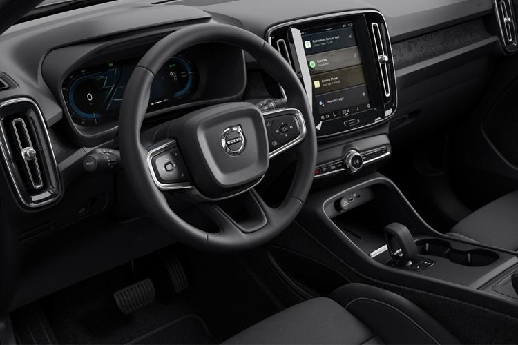 VOLVO EC40 Dashboard View